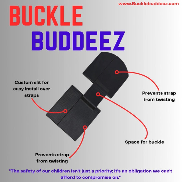 Bucklebuddeez Car Seat Strap Aligner Accessory