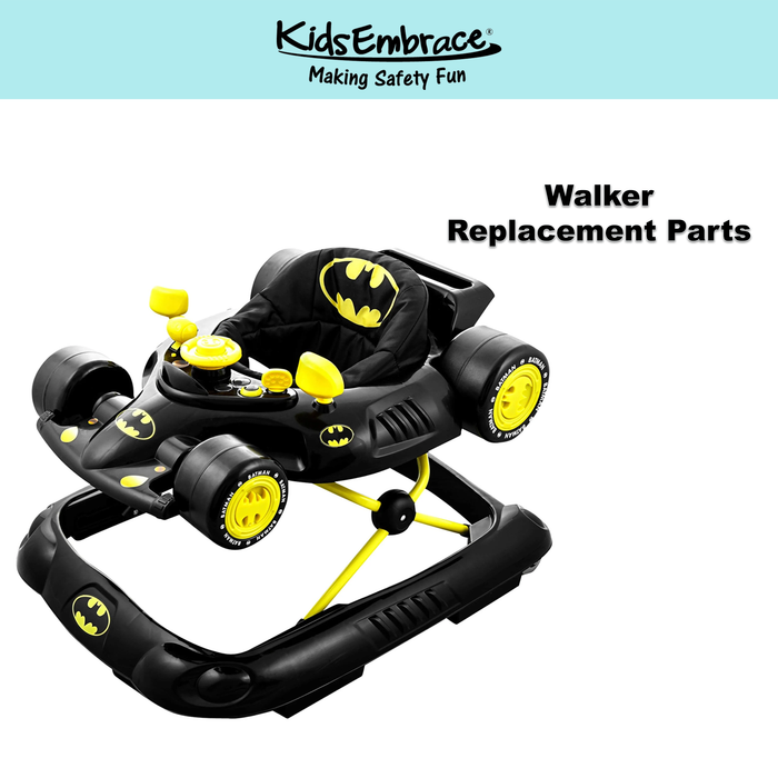Replacement Part - Walker Fixed Car Wheels - Batman/Batgirl
