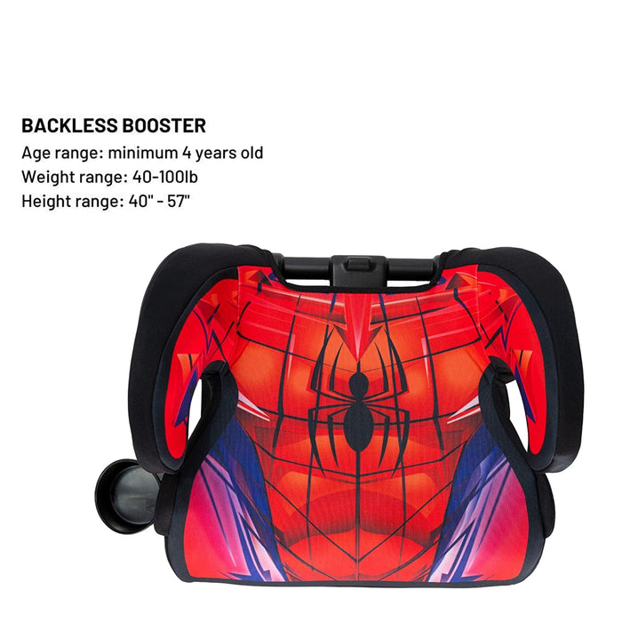 Spider-Man High Back Booster Car Seat, Spider-Man Suit