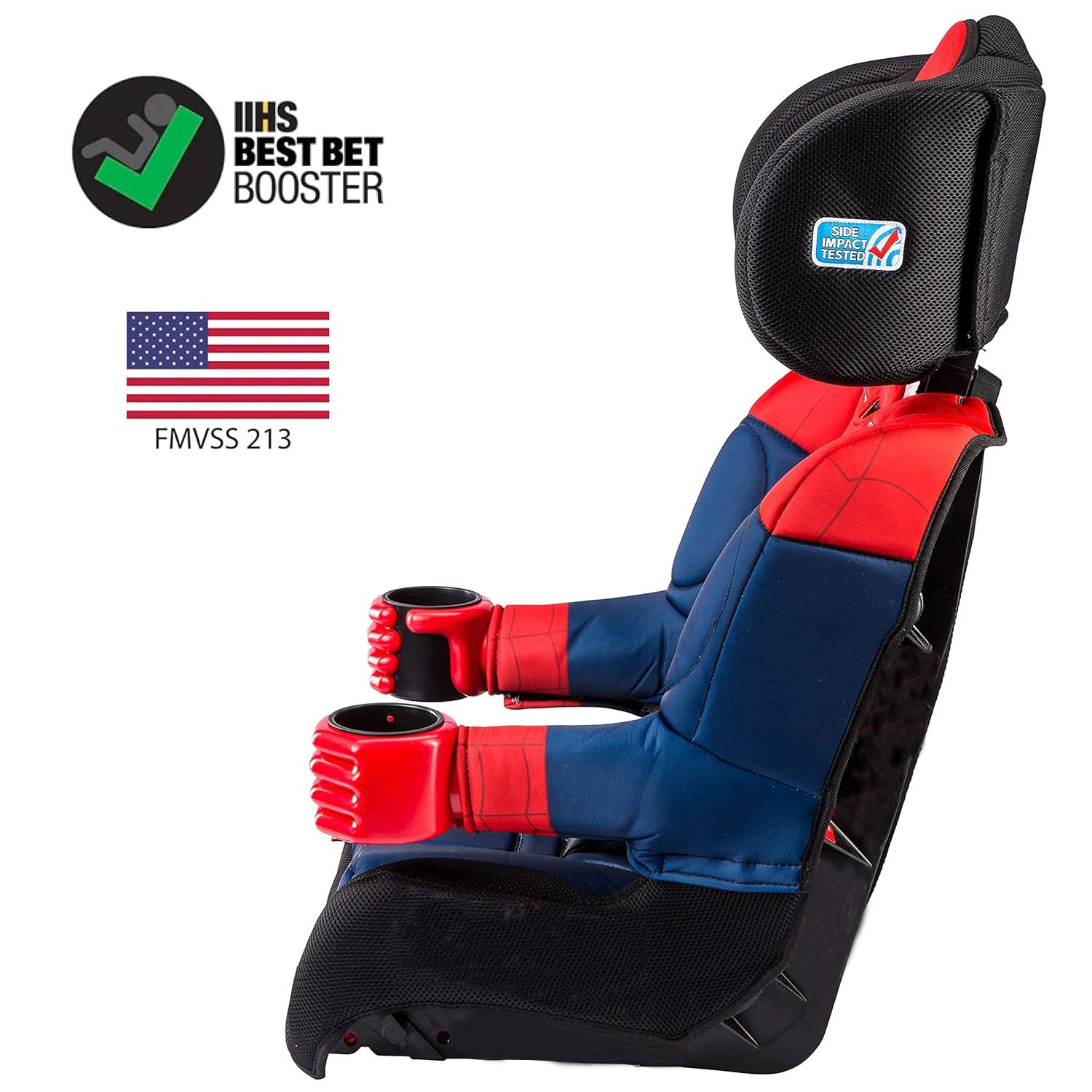 Spider-Man 2-in-1 Harness Booster Car Seat