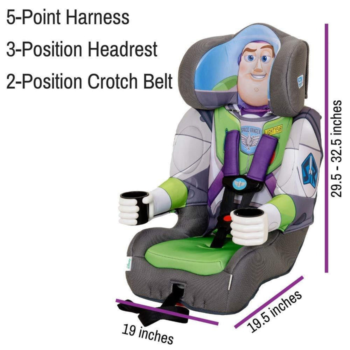 Buzz Lightyear 2-in-1 Harness Booster Car Seat