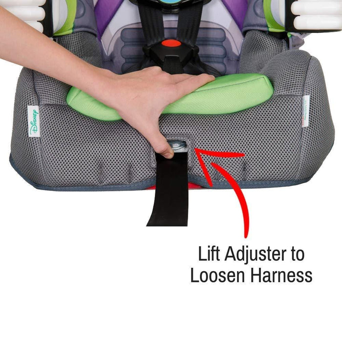 Buzz Lightyear 2-in-1 Harness Booster Car Seat