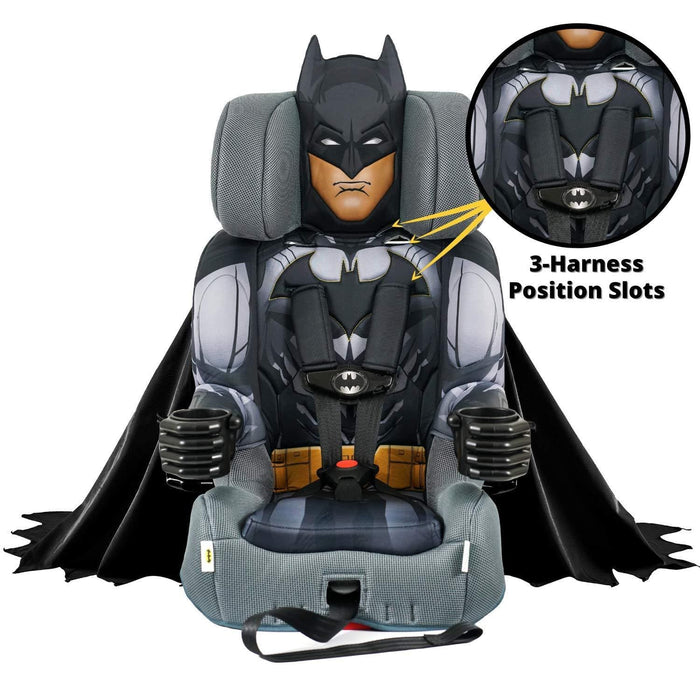 Batman Caped Crusader 2-in-1 Harness Booster Car Seat
