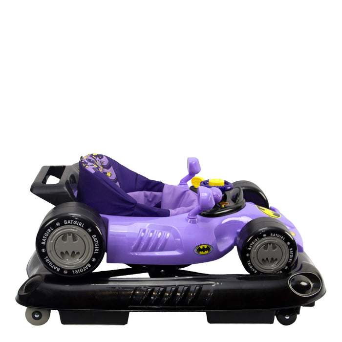 Batman baby walker purple side view