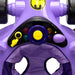 Batman baby walker purple close up of dashboard