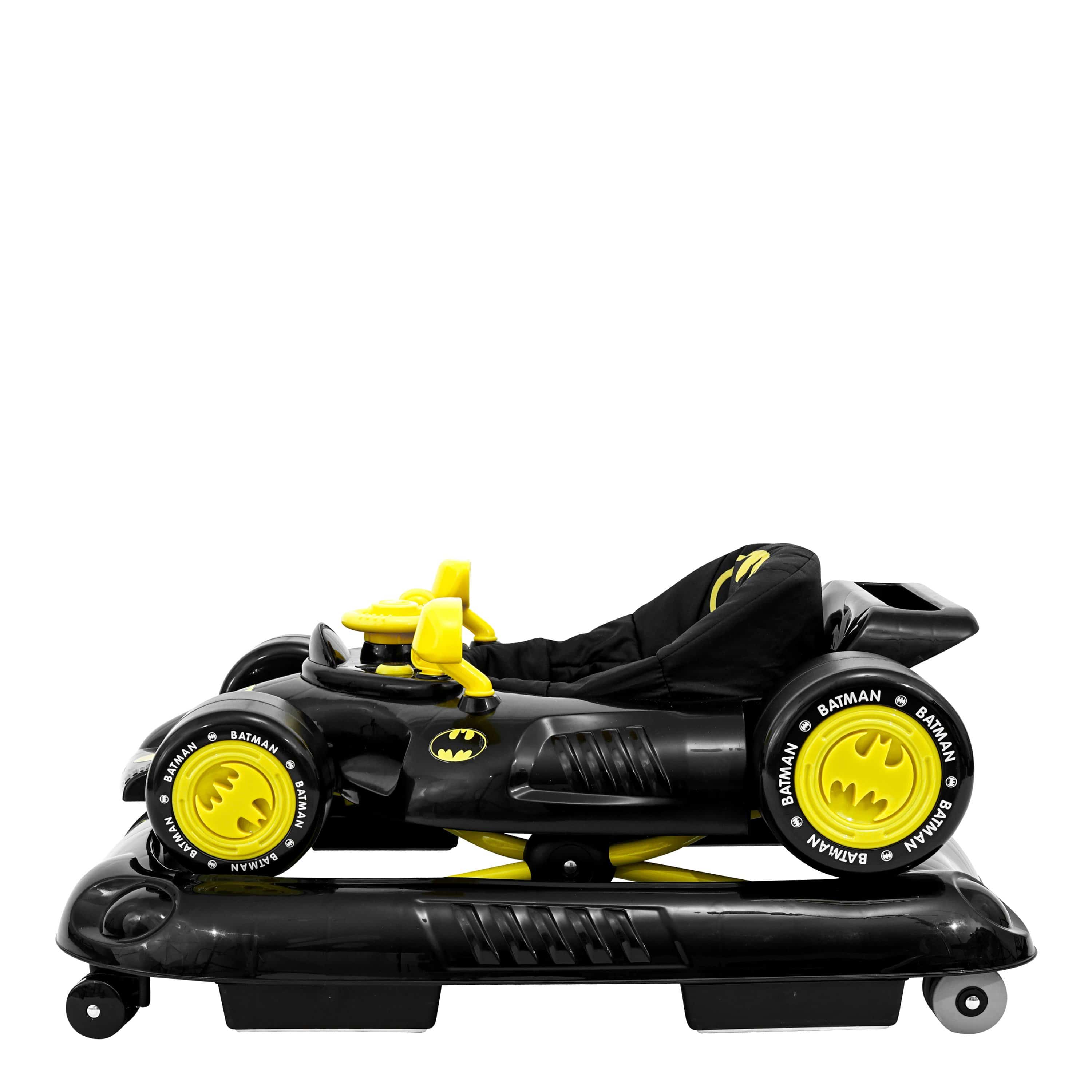 Batmobile Baby Walker Black and Yellow