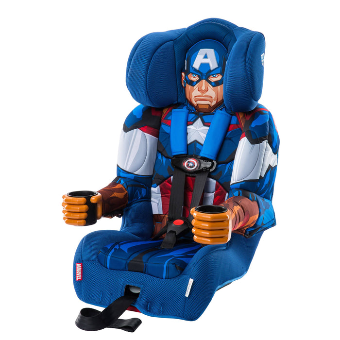 Captain America 2-in-1 Harness Booster Car Seat