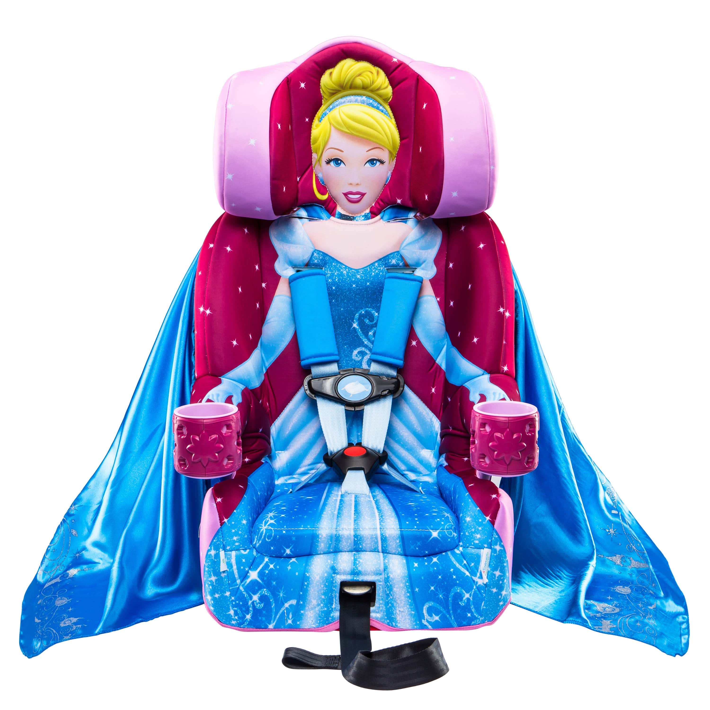 Cinderella 2-in-1 Harness Booster Car Seat