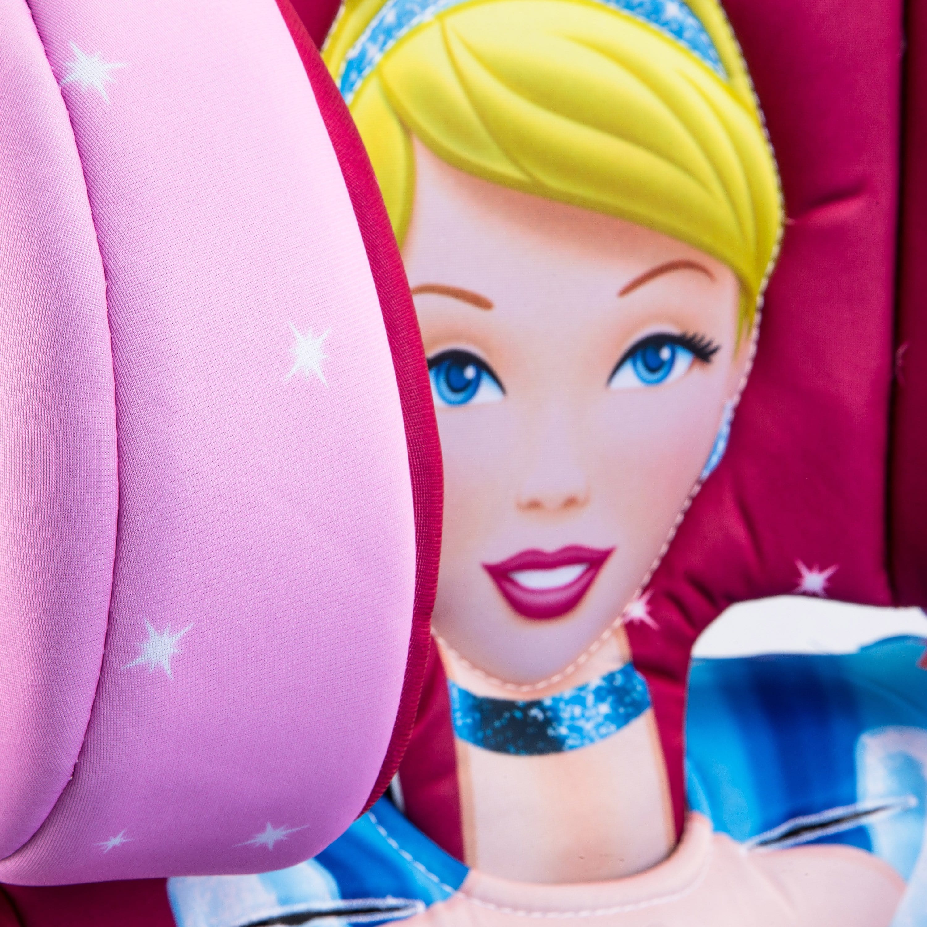 Cinderella 2-in-1 Harness Booster Car Seat