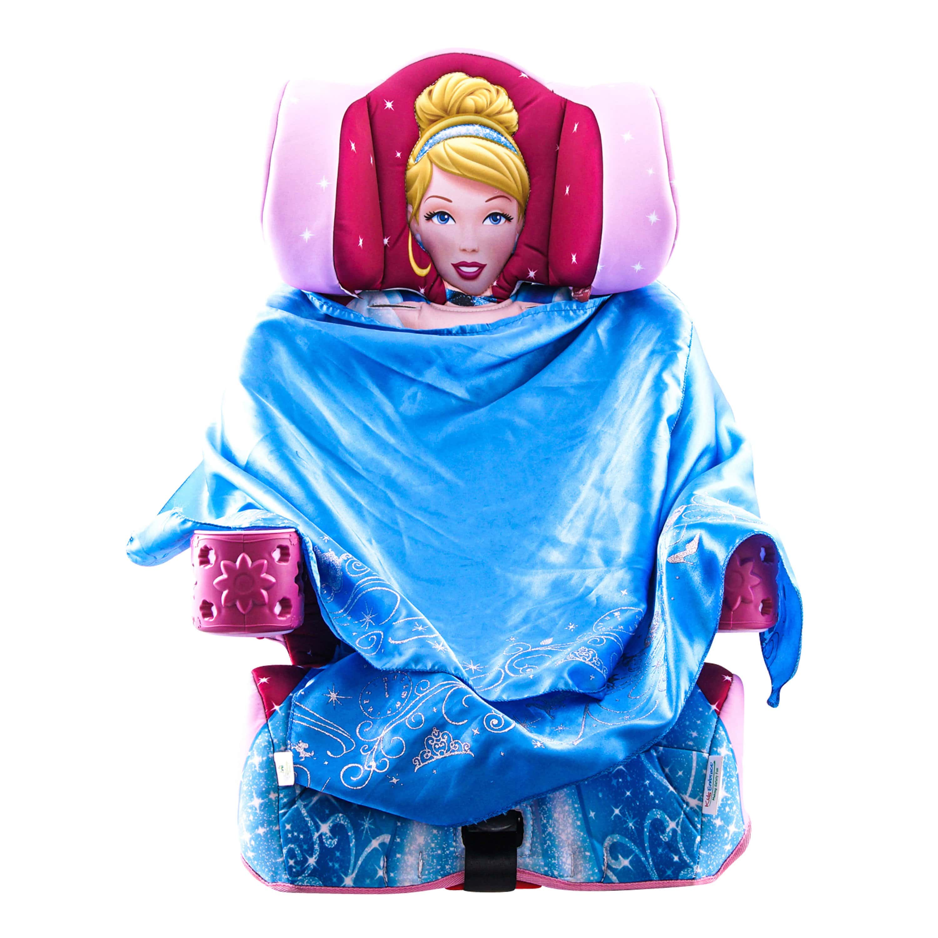 Cinderella 2-in-1 Harness Booster Car Seat