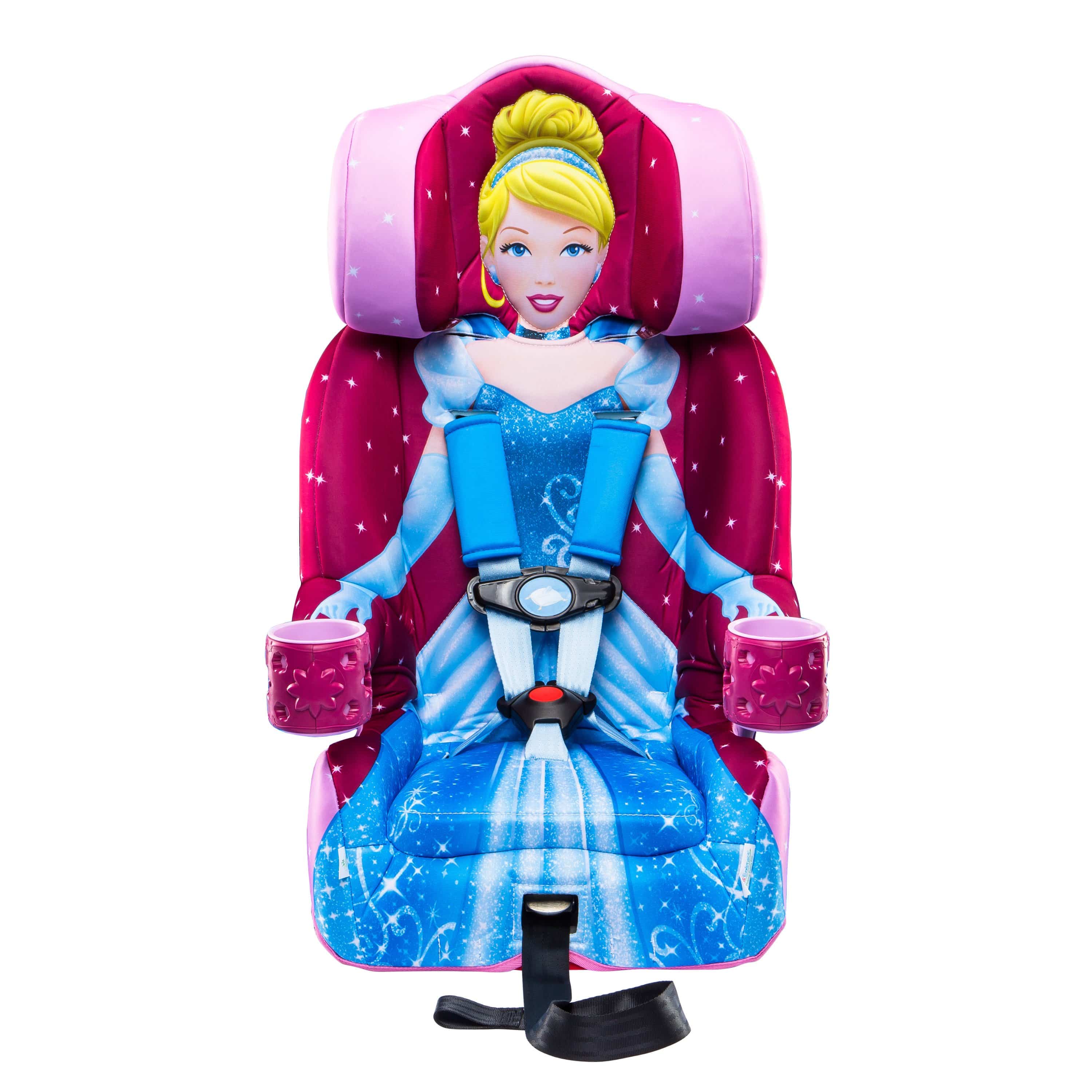 Cinderella 2-in-1 Harness Booster Car Seat