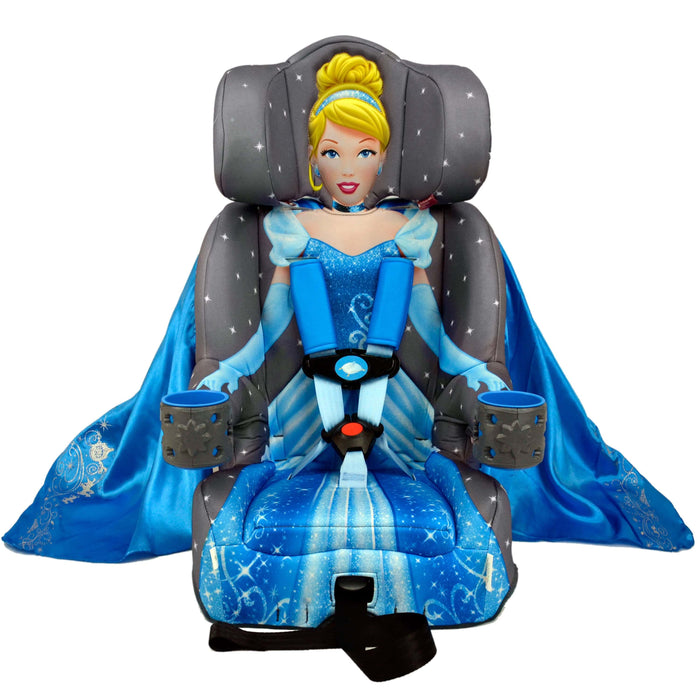 Cinderella Platinum 2-in-1 Harness Booster Car Seat