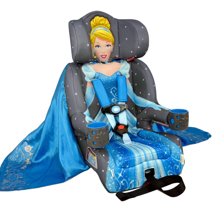 Cinderella Platinum 2-in-1 Harness Booster Car Seat