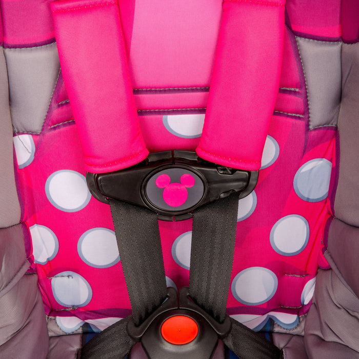 Minnie Mouse 2-in-1 Harness Booster Car Seat