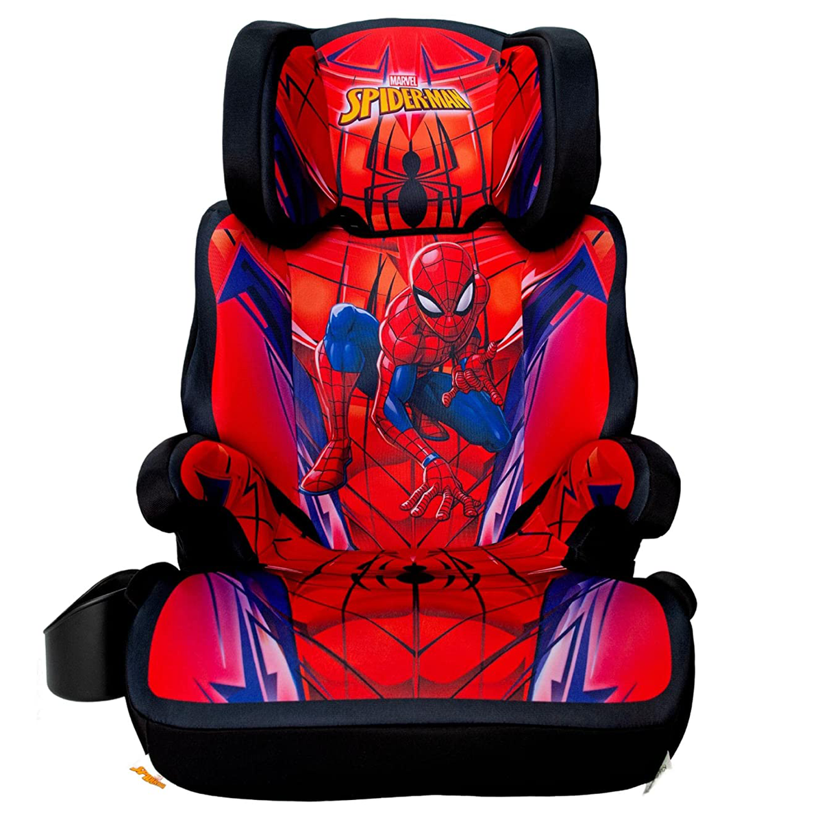 SpiderMan High Back Booster Car Seat, SpiderMan Suit — KidsEmbrace
